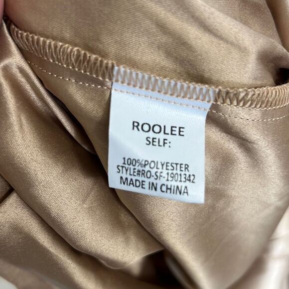 NWT Roolee size small blush embroidered dress - Picture 4 of 5